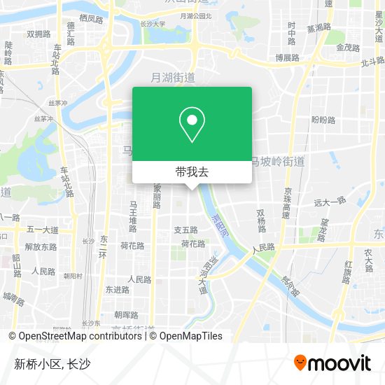 新桥小区地图