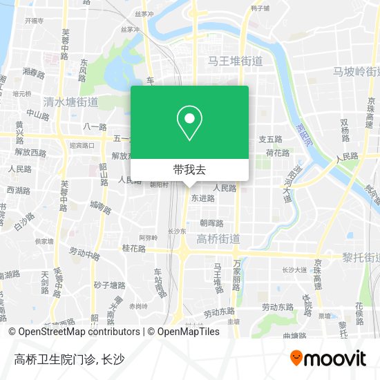 高桥卫生院门诊地图