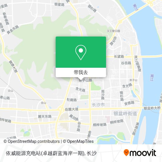 依威能源充电站(卓越蔚蓝海岸一期)地图