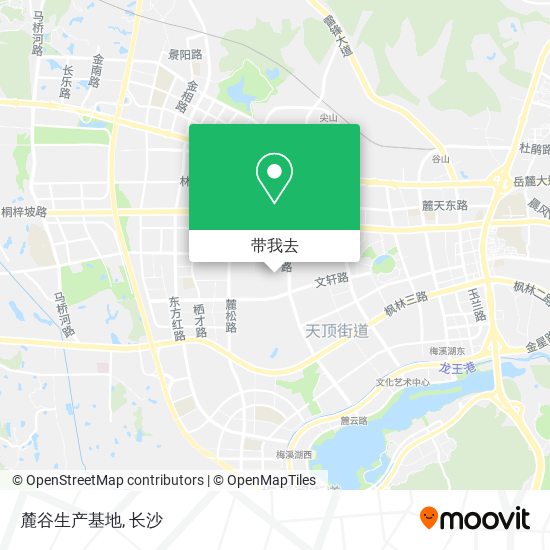 麓谷生产基地地图