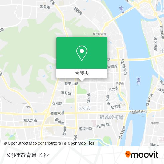 长沙市教育局地图