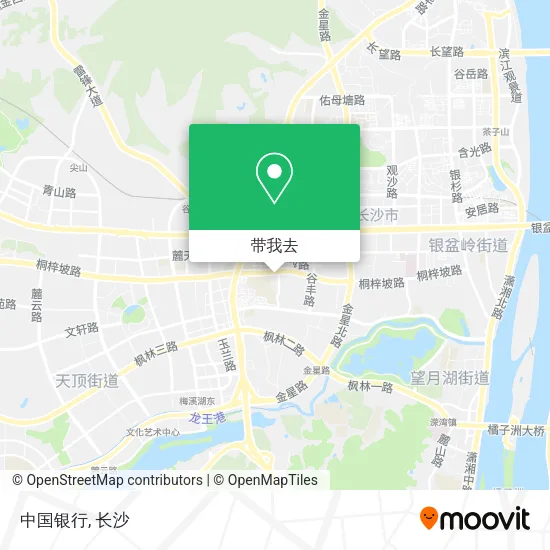 中国银行地图