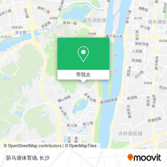 荫马塘体育场地图