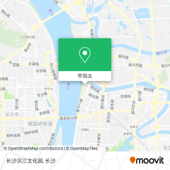 长沙滨江文化园地图