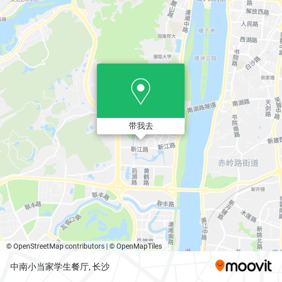 中南小当家学生餐厅地图