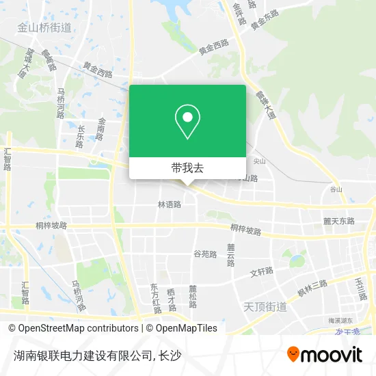 湖南银联电力建设有限公司地图