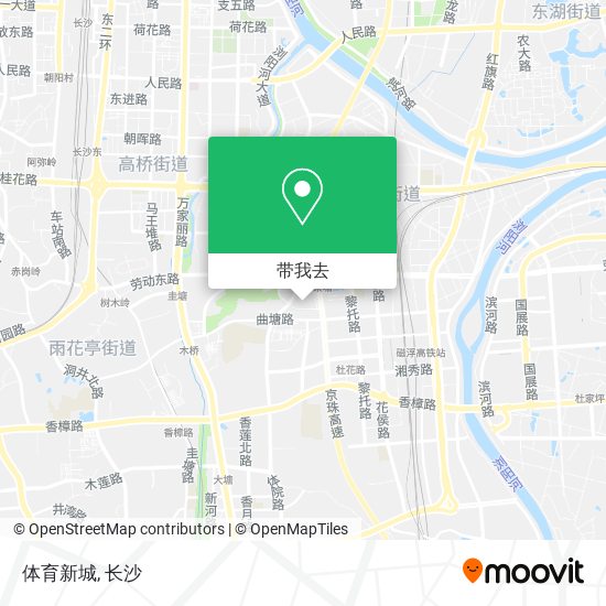 体育新城地图