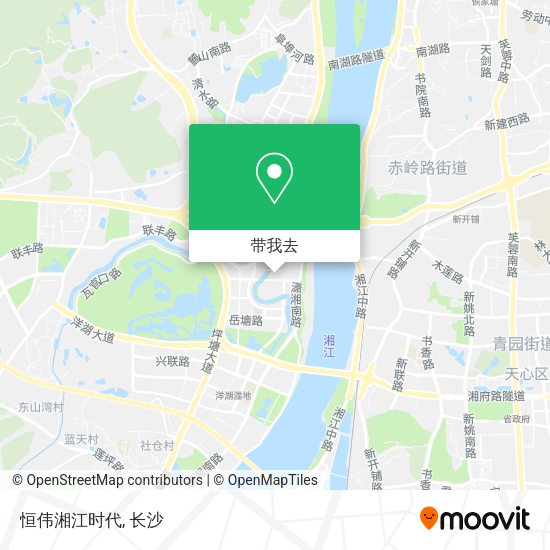恒伟湘江时代地图
