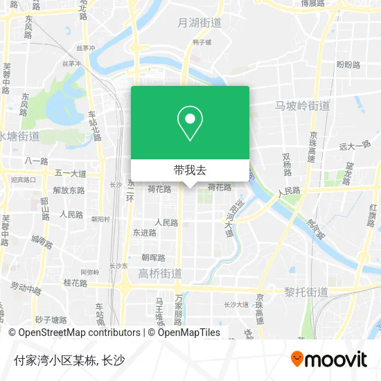 付家湾小区某栋地图