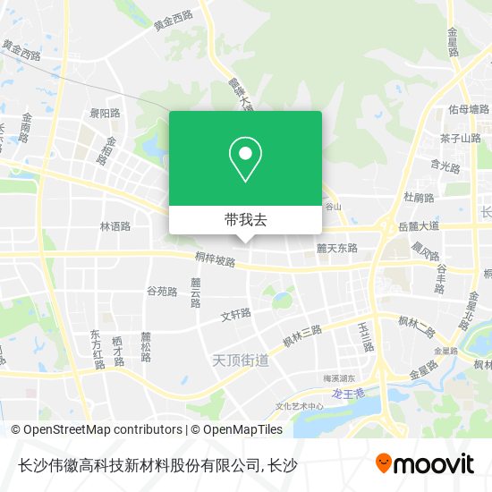 长沙伟徽高科技新材料股份有限公司地图