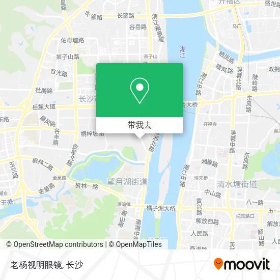 老杨视明眼镜地图