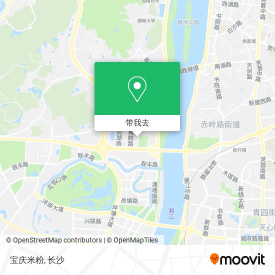 宝庆米粉地图