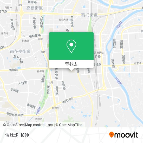篮球场地图