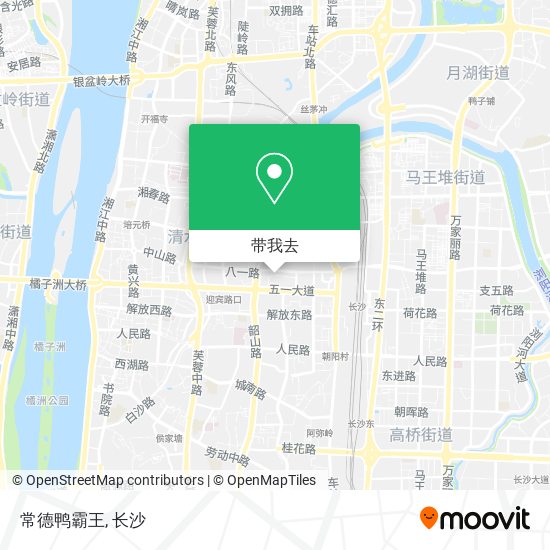常德鸭霸王地图