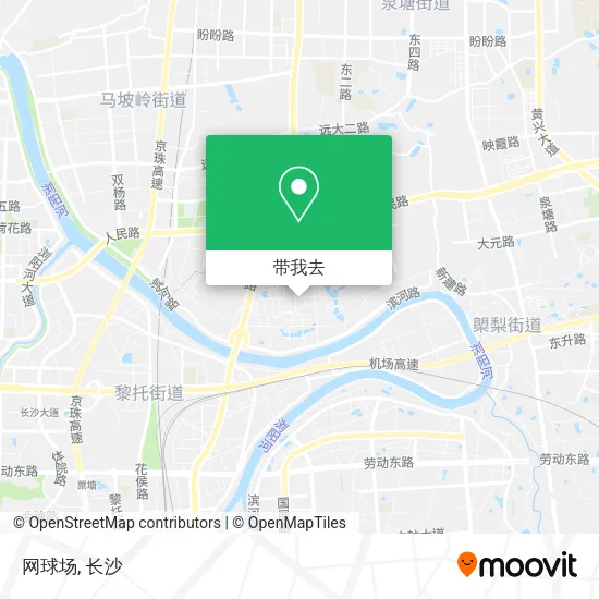 网球场地图