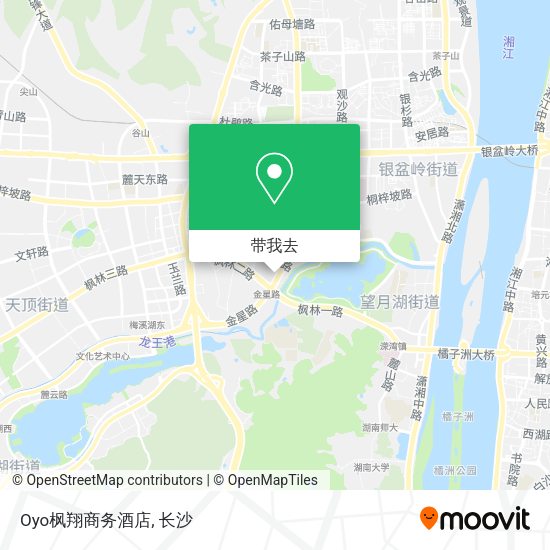 Oyo枫翔商务酒店地图