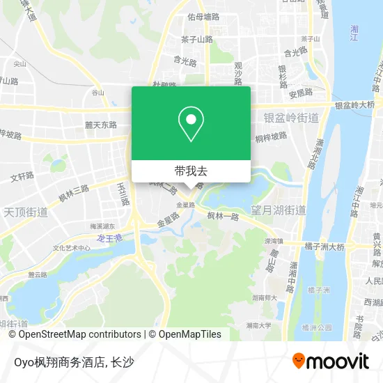 Oyo枫翔商务酒店地图