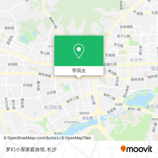 梦幻小屋家庭旅馆地图