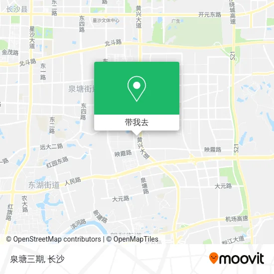 泉塘三期地图