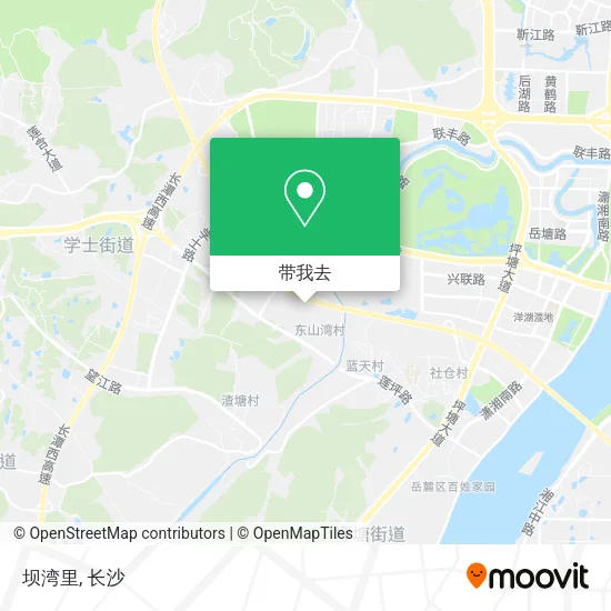 坝湾里地图