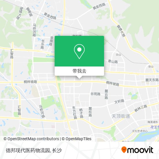 德邦现代医药物流园地图