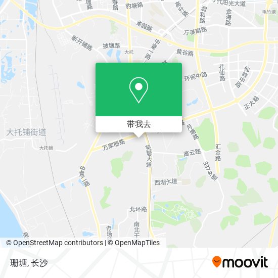 珊塘地图