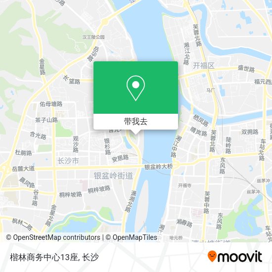 楷林商务中心13座地图