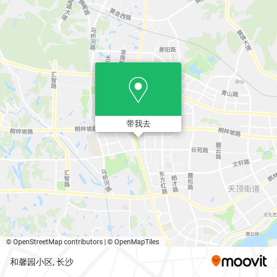 和馨园小区地图