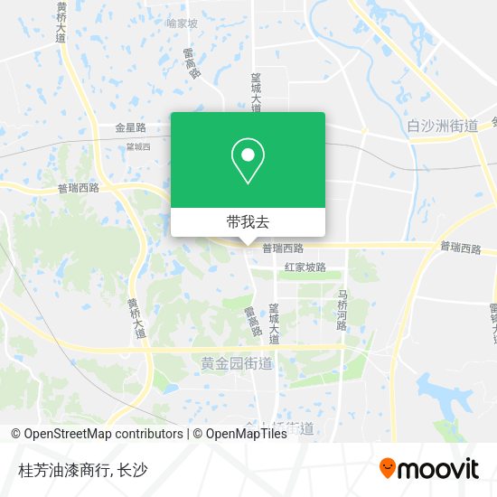 桂芳油漆商行地图