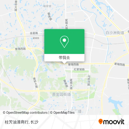 桂芳油漆商行地图