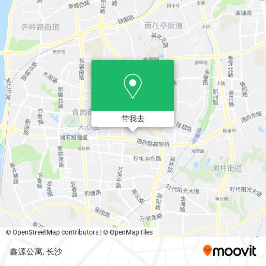 鑫源公寓地图