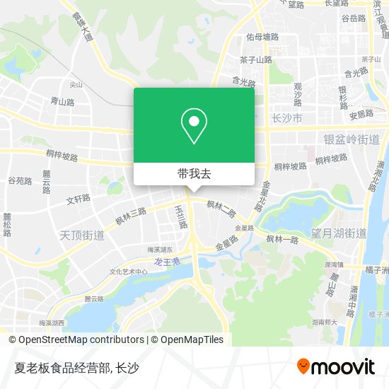 夏老板食品经营部地图