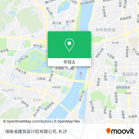 湖南省建筑设计院有限公司地图