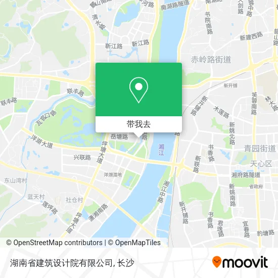 湖南省建筑设计院有限公司地图