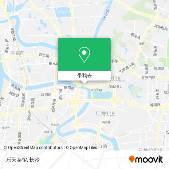 乐天宾馆地图
