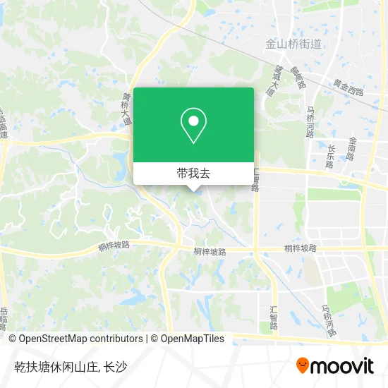 乾扶塘休闲山庄地图