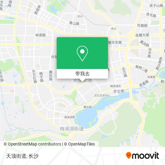 天顶街道地图