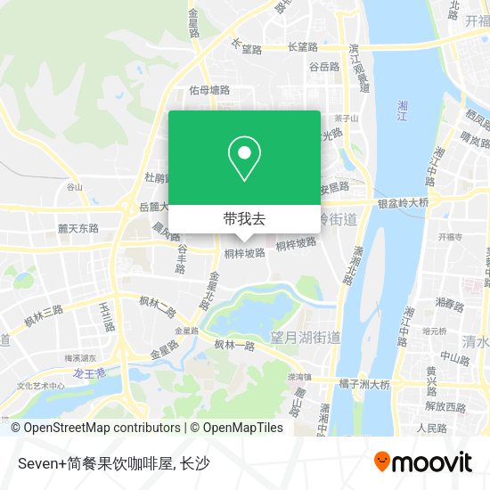 Seven+简餐果饮咖啡屋地图