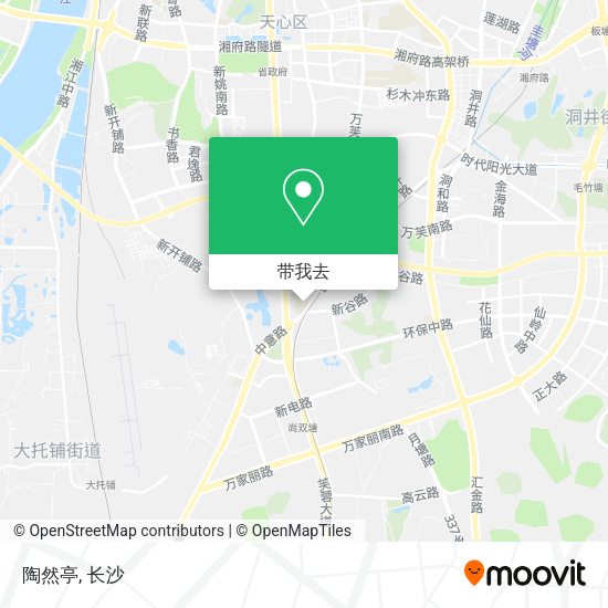 陶然亭地图