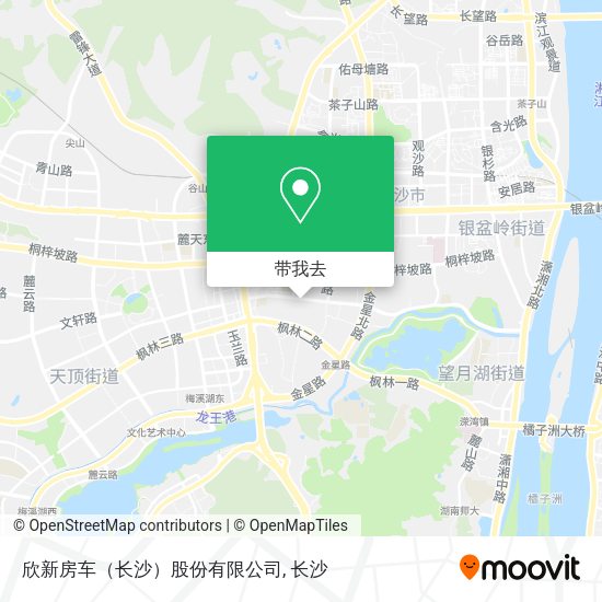 欣新房车（长沙）股份有限公司地图