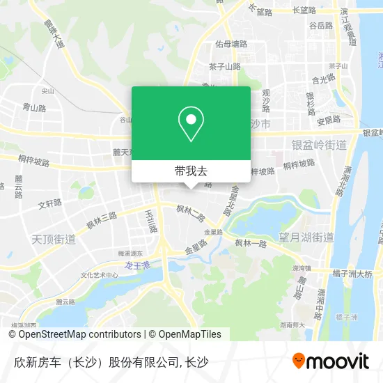 欣新房车（长沙）股份有限公司地图