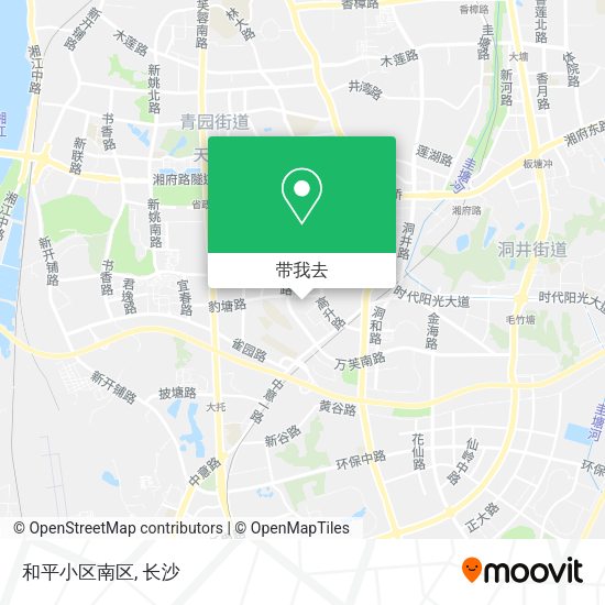 和平小区南区地图