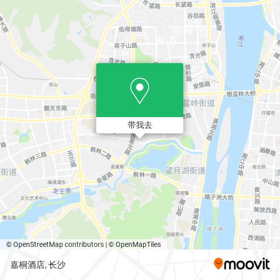 嘉桐酒店地图