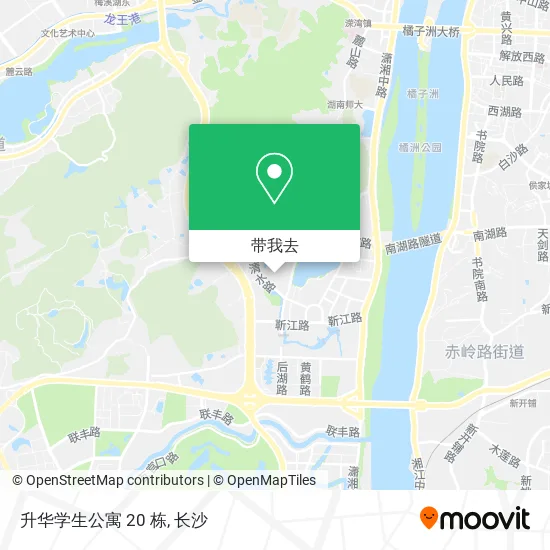 升华学生公寓 20 栋地图