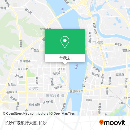 长沙广发银行大厦地图