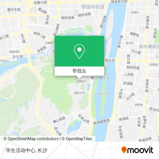 学生活动中心地图
