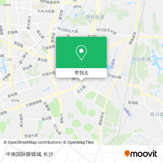 中南国际眼镜城地图