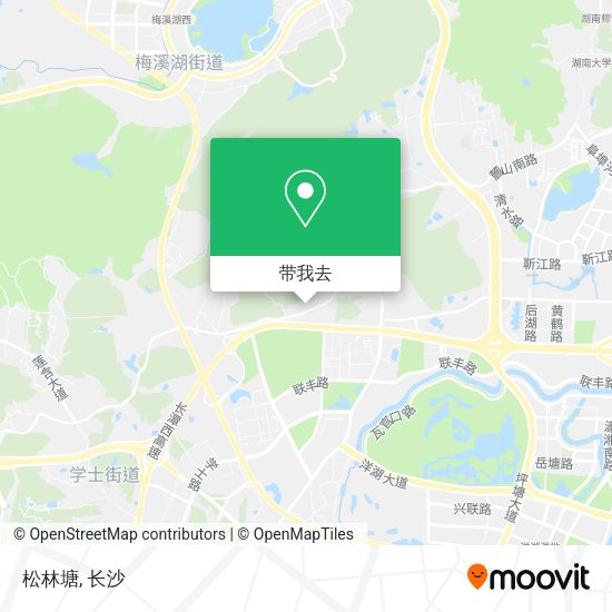 松林塘地图
