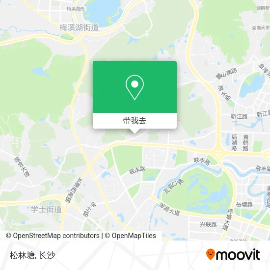 松林塘地图