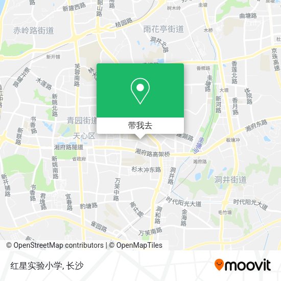 红星实验小学地图